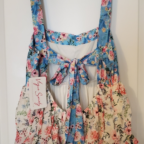 Ruffle Floral Dress - Vogue Society - Picture 6 of 6